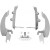 Комплект за монтаж TRIGGER-LOCK BATWING-FAIRING полиран MEMPHIS SHADES MEK1908 Комплект за монтаж TRIGGER-LOCK BATWING-FAIRING полиран MEMPHIS SHADES MEK1908 thumb