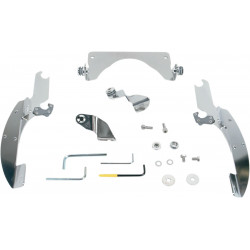 Комплект за монтаж TRIGGER-LOCK BATWING-FAIRING полиран MEMPHIS SHADES MEK1918