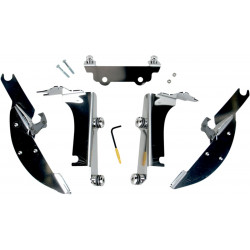 Комплект за монтаж TRIGGER-LOCK BATWING-FAIRING полиран MEMPHIS SHADES MEK1923