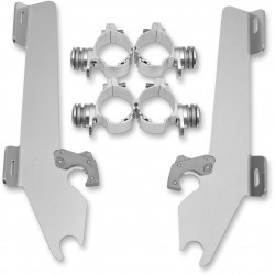 Комплект за монтаж TRIGGER-LOCK BATWING-FAIRING полиран MEMPHIS SHADES MEK1929