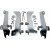 Комплект за монтаж TRIGGER-LOCK BATWING-FAIRING полиран MEMPHIS SHADES MEK1937 thumb