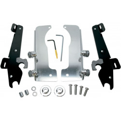Комплект за монтаж TRIGGER-LOCK BATWING-FAIRING черен MEMPHIS SHADES MEK1938