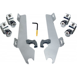 Комплект за монтаж TRIGGER-LOCK BATWING-FAIRING полиран MEMPHIS SHADES MEK1945 Комплект за монтаж TRIGGER-LOCK BATWING-FAIRING полиран MEMPHIS SHADES MEK1945