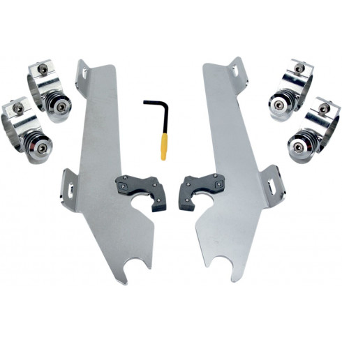 Комплект за монтаж TRIGGER-LOCK BATWING-FAIRING полиран MEMPHIS SHADES MEK1945 Комплект за монтаж TRIGGER-LOCK BATWING-FAIRING полиран MEMPHIS SHADES MEK1945