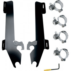 Комплект за монтаж TRIGGER-LOCK BATWING-FAIRING черен MEMPHIS SHADES MEK1946
