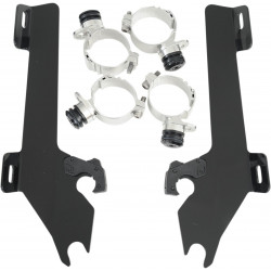 Комплект за монтаж TRIGGER-LOCK BATWING-FAIRING черен MEMPHIS SHADES MEK1954