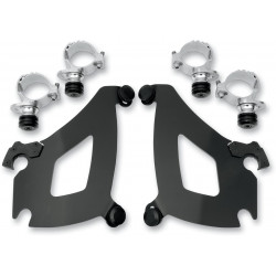 Комплект за монтаж TRIGGER-LOCK BULLET-FAIRING черен MEMPHIS SHADES MEK1965