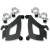 Комплект за монтаж TRIGGER-LOCK BULLET-FAIRING черен MEMPHIS SHADES MEK1965 thumb