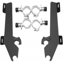 Комплект за монтаж TRIGGER-LOCK BATWING-FAIRING черен MEMPHIS SHADES MEK1967