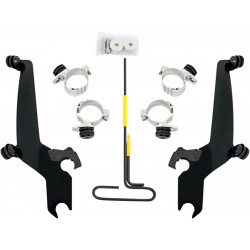 Комплект за монтаж TRIGGER-LOCK SPORTSHIELD-WINDSHIELD черен MEMPHIS SHADES MEB8917