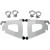 Комплект за монтаж TRIGGER-LOCK BULLET-FAIRING полиран MEMPHIS SHADES MEK1976 thumb