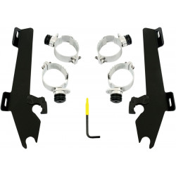 Комплект за монтаж TRIGGER-LOCK BATWING-FAIRING черен MEMPHIS SHADES MEB1990