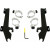 Комплект за монтаж TRIGGER-LOCK BATWING-FAIRING черен MEMPHIS SHADES MEB1990 thumb