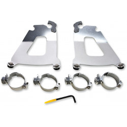 Комплект за монтаж TRIGGER-LOCK BULLET-FAIRING полиран MEMPHIS SHADES MEK2012