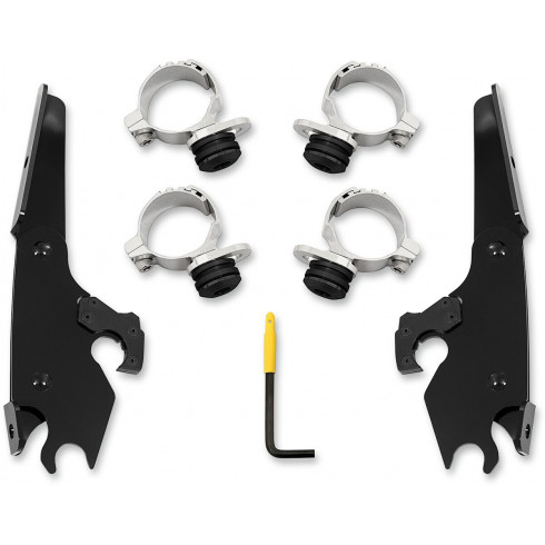 Комплект за монтаж TRIGGER-LOCK BATWING-FAIRING черен MEMPHIS SHADES MEB2027 Комплект за монтаж TRIGGER-LOCK BATWING-FAIRING черен MEMPHIS SHADES MEB2027