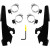 Комплект за монтаж MNT KT F/S CHIEF BLK MEMPHIS SHADES MEB2074 thumb
