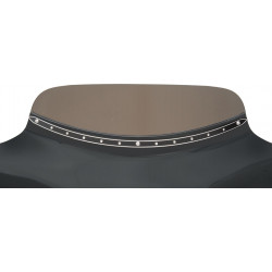 Декоративна лайсна за предно стъкло batwing-fairing dots black MEMPHIS SHADES MEM0934