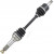 Комплект ос YAMAHA MOOSE RACING YAM-7012 thumb