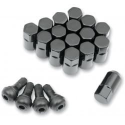 Гайки за колела 10MM черни 16-опаковка MOOSE RACING SP300MO208B Гайки за колела 10MM черни 16-опаковка MOOSE RACING SP300MO208B