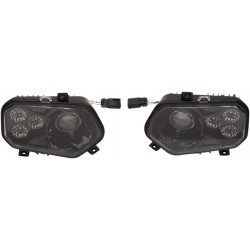 LED фар RZR800/9 BK MOOSE RACING 100-3355-PU