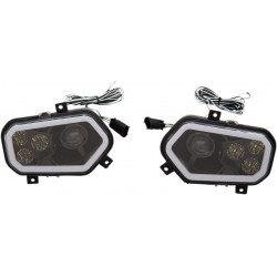 LED фар RZR800/9 BK MOOSE RACING 100-3373-PU