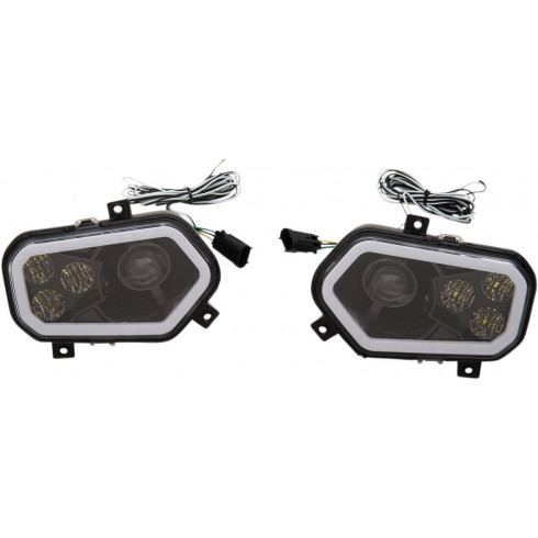 LED фар RZR800/9 BK MOOSE RACING 100-3373-PU LED фар RZR800/9 BK MOOSE RACING 100-3373-PU