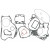 Комплект гарнитури offroad MOOSE RACING 808550MSE Комплект гарнитури offroad MOOSE RACING 808550MSE thumb