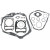 Комплект гарнитури ATV-UTV MOOSE RACING 808886MSE Комплект гарнитури ATV-UTV MOOSE RACING 808886MSE thumb
