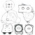 Комплект гарнитури с маслени уплътнения offroad MOOSE RACING 811590MSE thumb