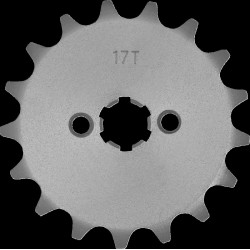 Преден зъбен венец - SUZ/YAM - 17 T MOOSE RACING 26-3109-17CRMO