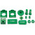Комплект за украса GREEN MOOSE RACING M57-2001GN Комплект за украса GREEN MOOSE RACING M57-2001GN thumb