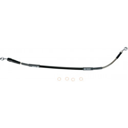 Спирачен маркуч от неръждаема стомана заден YAMAHA MOOSE RACING Y01-2-034/P-CL