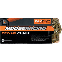 Верига 520-RXP / 114 звена / PRO-MX / злато MOOSE RACING M574-00-114