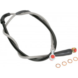 Спирачен маркуч от неръждаема стомана преден HONDA MOOSE RACING H02-1-043/P-CL