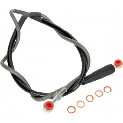 Спирачен маркуч от неръждаема стомана преден KTM MOOSE RACING K01-1-028/P-CL Спирачен маркуч от неръждаема стомана преден KTM MOOSE RACING K01-1-028/P-CL