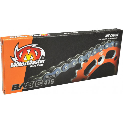 Верига 415 134L черна MOTO-MASTER 641503 Верига 415 134L черна MOTO-MASTER 641503