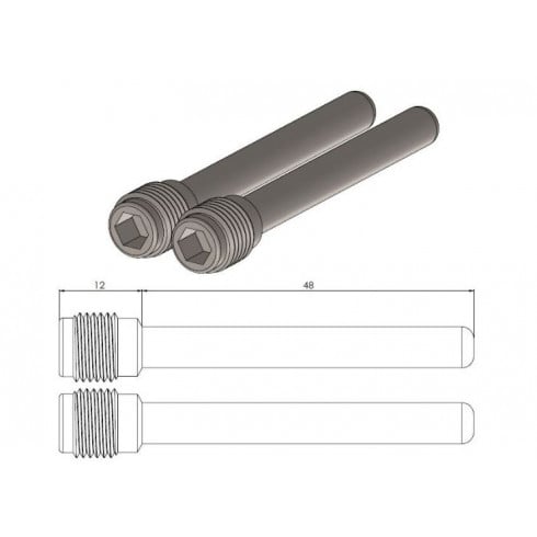 Щифт за накладки MOTO-MASTER 213148 Щифт за накладки MOTO-MASTER 213148
