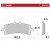 Спирачна накладка RoadPro Sinter Sport MOTO-MASTER 407005 thumb