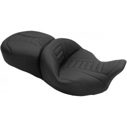 Седалка едночастова deluxe touring 2-up MUSTANG SEATS 79006