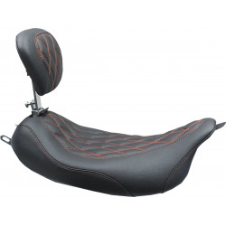 Седалка WDTRPR DBR DD BL/RD MUSTANG SEATS 79727AB Седалка WDTRPR DBR DD BL/RD MUSTANG SEATS 79727AB