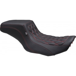 Седалка squareback ddiamond black chry thrd smth pass MUSTANG SEATS 88416DC