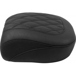 Широка седалка Tripper - пътническа - черен шев MUSTANG SEATS 88511