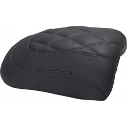 Заден капак на седалка DBL DIAM черен конец MUSTANG SEATS 88611