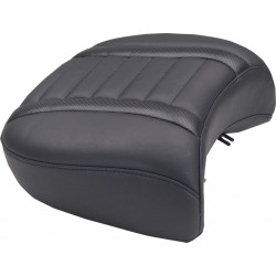 Задна седалка DLX touring черен конец MUSTANG SEATS 88420