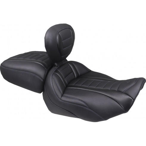 Седалка solo deluxe tour с dbr sky blue конец MUSTANG SEATS 89401SB Седалка solo deluxe tour с dbr sky blue конец MUSTANG SEATS 89401SB