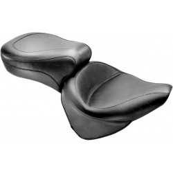 Седалка едно парче wide touring vintage smooth MUSTANG SEATS 75735