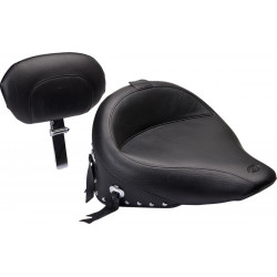 Широка туристическа самостоятелна седалка с кончоси и облегалка MUSTANG SEATS 79485