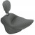 Седалка solo wide touring vintage smooth с облегалка MUSTANG SEATS 79742 thumb