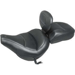 Седалка solo standard touring vintage smooth с облегалка за водача MUSTANG SEATS 79330 Седалка solo standard touring vintage smooth с облегалка за водача MUSTANG SEATS 79330