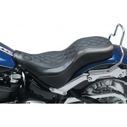 Седалка wide tripper w/o backrest solo black MUSTANG SEATS 75836